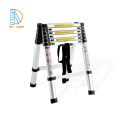 2.0M+2.0M multi-functional aluminum extension ladder with finger protection